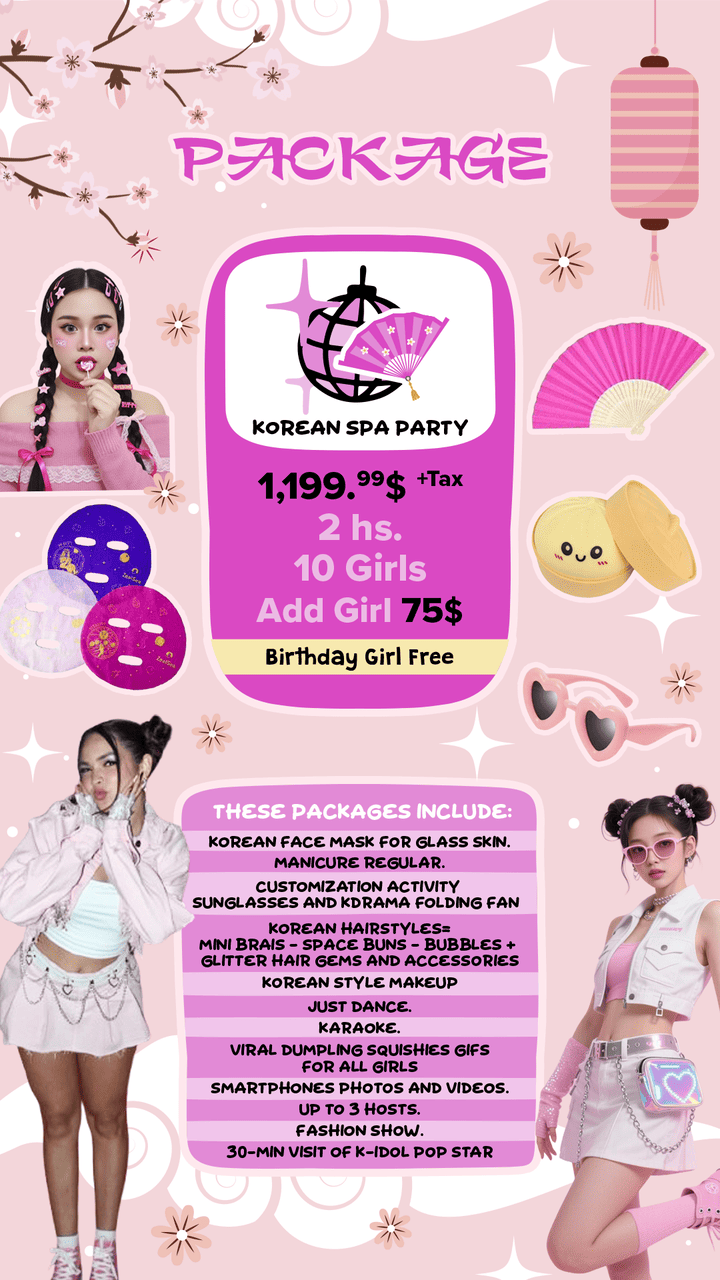 Korean Spa Party